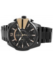 Mega Chief Chrono Acier Inox Noir Homme Mega Chief Chrono Acier Inox Noir Homme