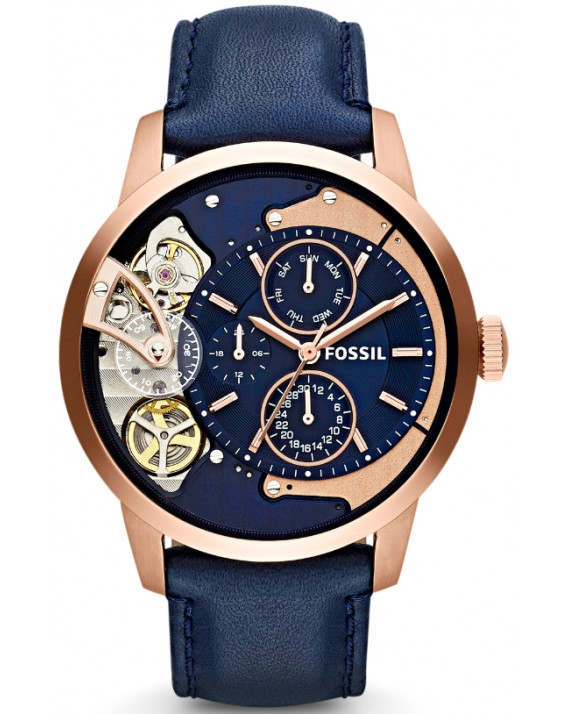 Townsman Multifonction Cuir Bleu Homme Townsman Multifonction Cuir Bleu Homme